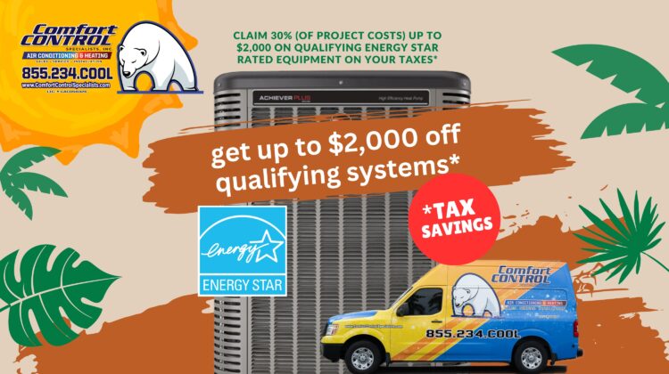 Air Source Heat Pump Tax Credit 2023 Comfort Control