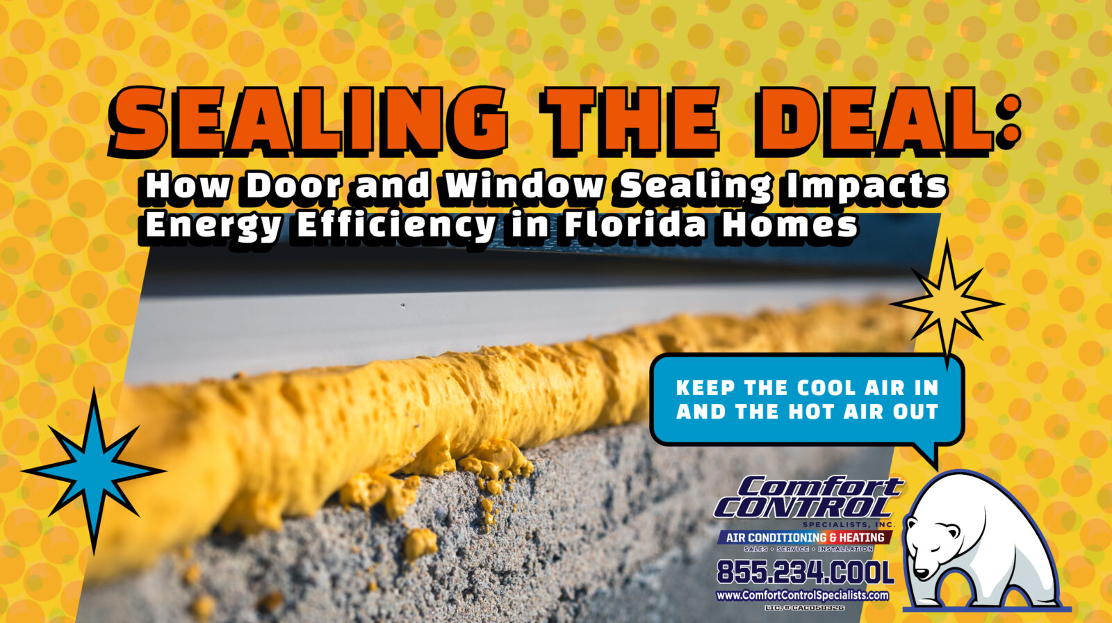 Sealing the Deal: How Door and Window Sealing Impacts Energy Efficiency in Florida Homes